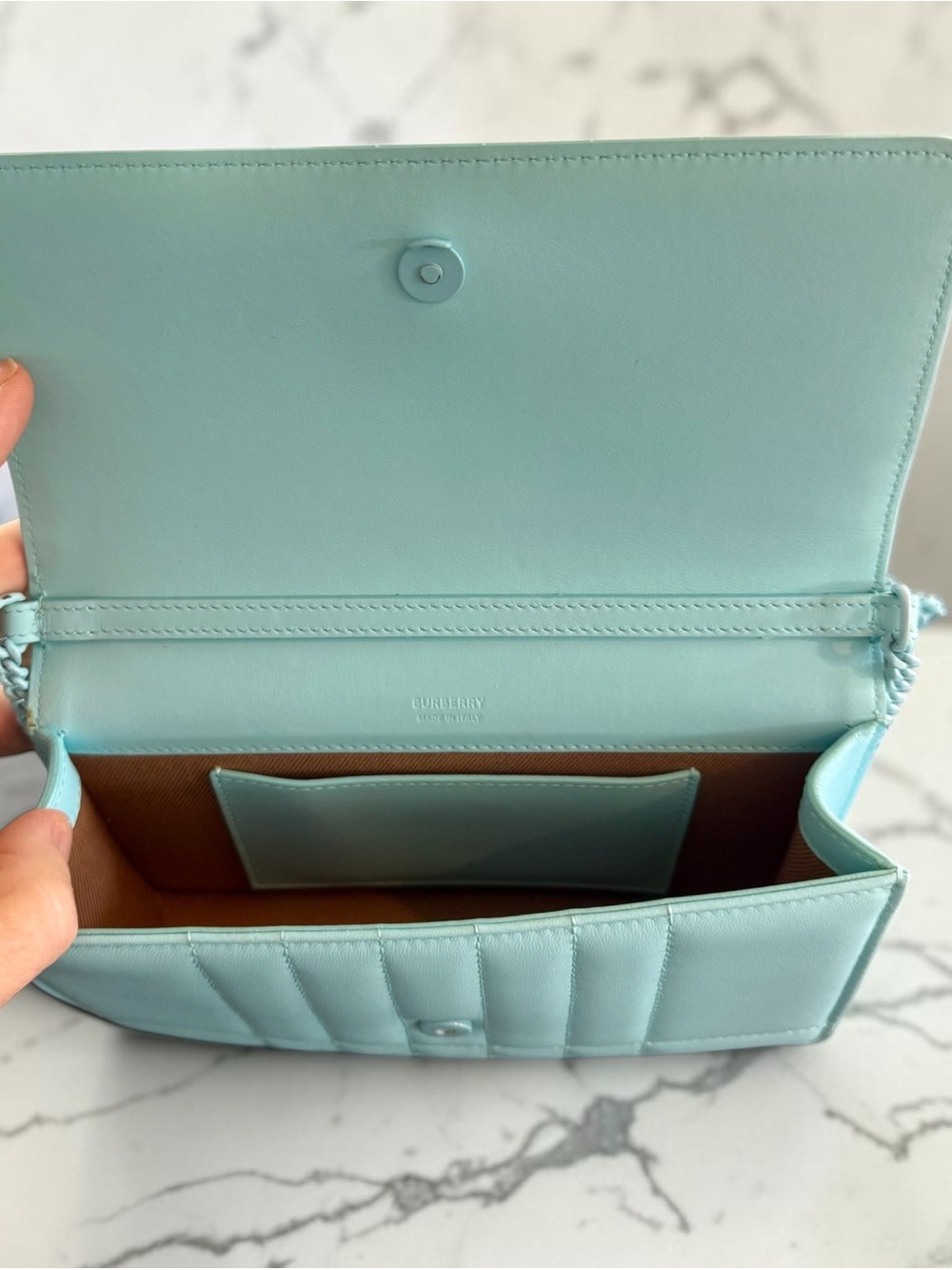 Burberry Lola Quilted Crossbody Bag - Picture 5 of 9